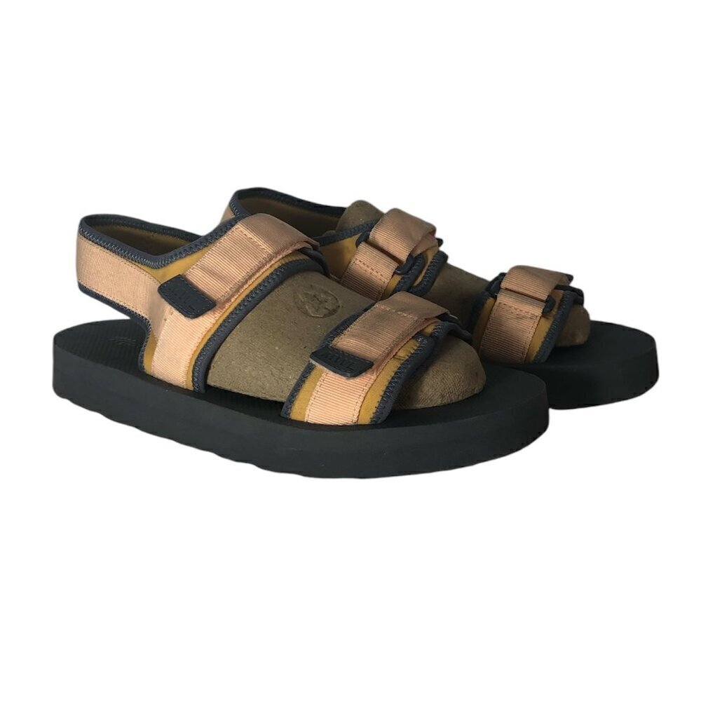 MADEWELL Neoprene Jay Sandals Women's Size 10 Orange Gray Water Sandals